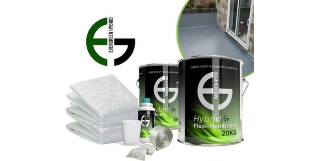 EverGreen Hybrid GRP Liquid Roofing Kit
