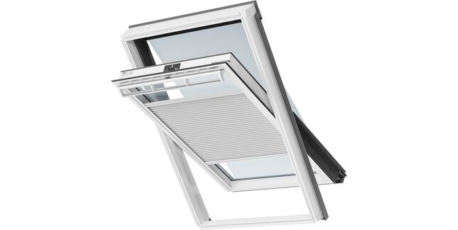VELUX Manual Pleated &amp; Awning Blind Pack - White (1016)