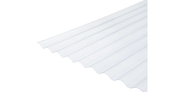 Solstice 3" ASB Lightweight Corrugated PVC Roof Sheet - 0.8mm Thick