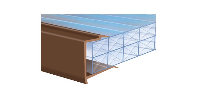 RSC End Closure 32-35mm MK3 PVC 2.1m White