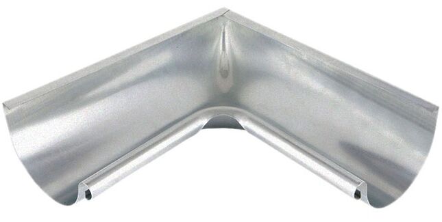 Alumasc Infinity Steel 90° Degree Half Round Gutter Angle