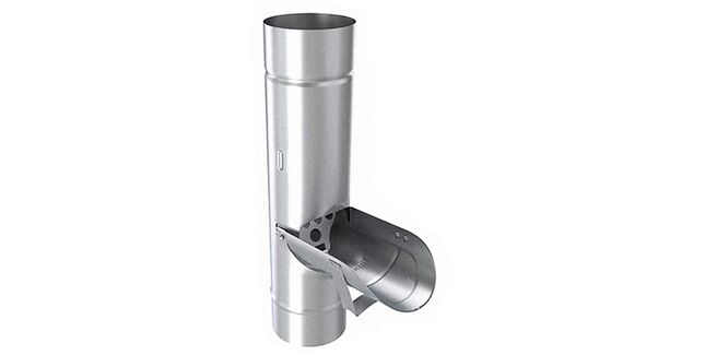 Alumasc Infinity Steel Round Access Downpipe - 80mm Diameter
