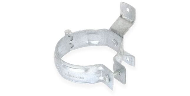 Alumasc Infinity Steel Screw-In Downpipe Bracket Clip - 80mm Diameter