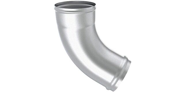 Alumasc Infinity Steel Downpipe Shoe - 80mm (Diameter)