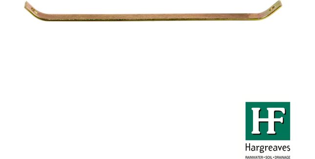Hargreaves Premier Galvanised Rise &amp; Fall Gutter Bracket Understay