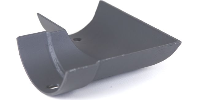 Hargreaves Premier 90 Degree Cast Iron Half Round Gutter Angle - Primed