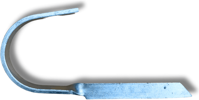 Hargreaves Premier Cast Iron Round Downpipe Holdfast - Primed