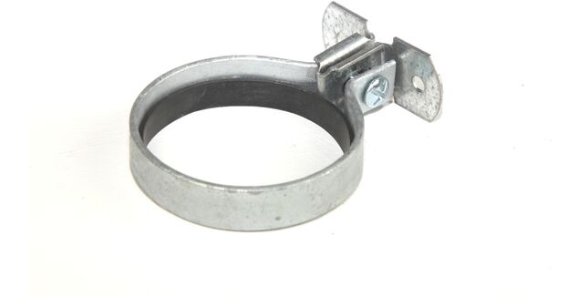 Hargreaves Premier Zinc Plated Round Downpipe Bracket - Primed