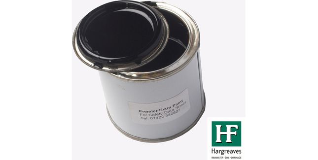 Hargreaves Premier Cast Iron Touch-Up Paint - Gloss Black (250ml)