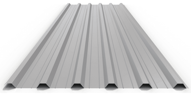 Galvanised Steel Box Profile Roofing Sheet (32/1000 Forward) - Cut to Length