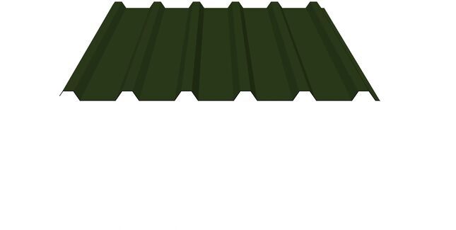Polyester Paint Coated Steel Box Profile Roofing Sheet (32/1000) - Cut to Length