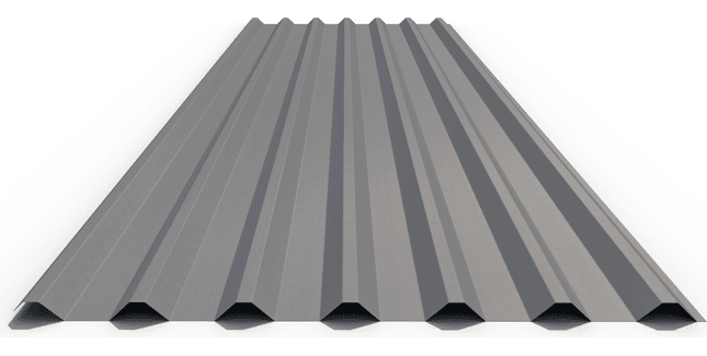 Galvanised Steel Box Profile Roofing Sheet (34/1000 Forward) - Cut to Length