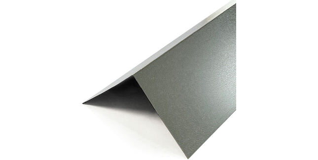 Galvanised Steel 90 Degree Barge Flashing 0.7mm - (3000mm)