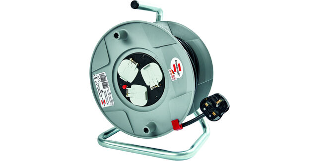 CMS 25m Extension Reel - 2 Outlet 240V