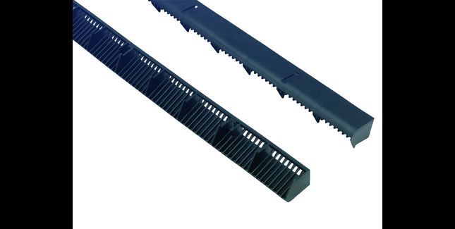 Kytun 10mm Over Fascia Vent Strip With Insect Grille - 1m (Pack of 60)