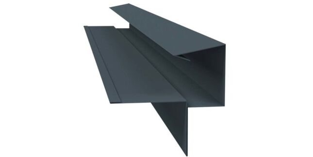 Kytun Tile Dry Verge Aluminium (T2) (Pack of 4)