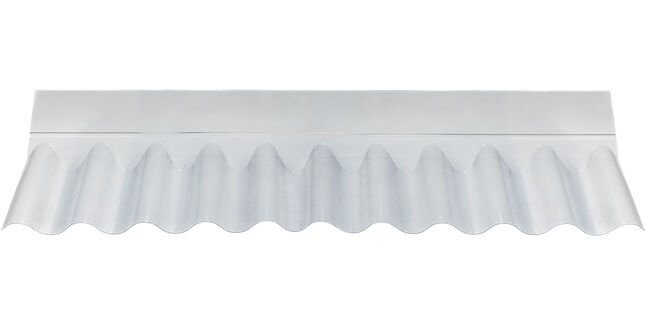 Solstice PVC 3" ASB Clear Flashing Strip - 762mm x 150mm x 65mm