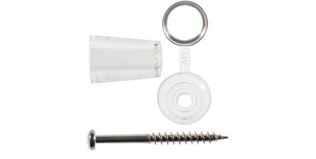 Solstice 3’’ ASB Clear Caps with Screws (Pack of 20)