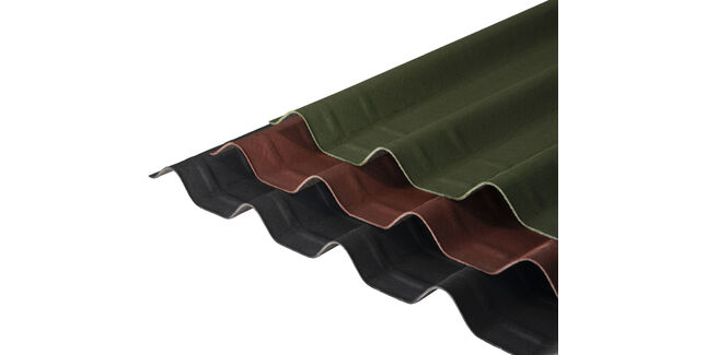 Onduline Easyfix Corrugated Bitumen Roof Sheet - 2000mm x 820mm x 2.6mm