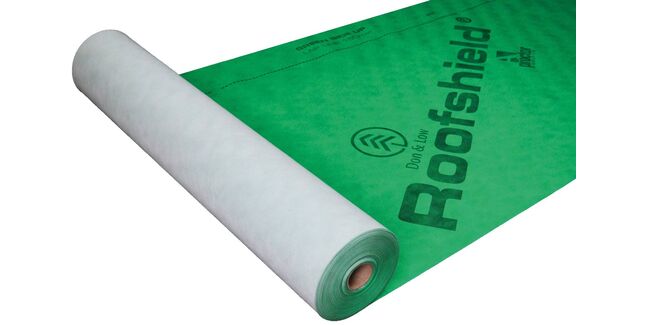 Roofshield 185gsm Air &amp; Vapour Permeable Breathable Membrane - 1m x 50m