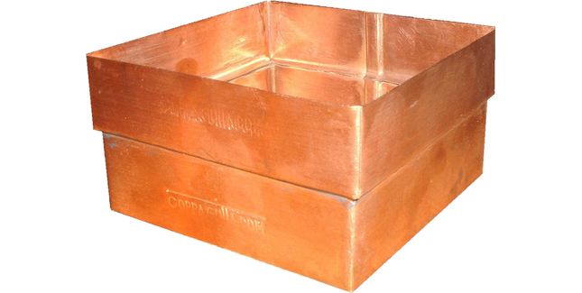 Coppa Gutter Square Downpipe Connector - 80mm