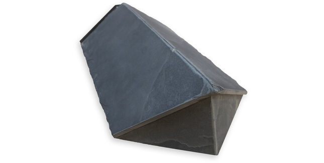Mayan Natural Slate Hip End Ridge – Slate Dry RealRidge - Graphite