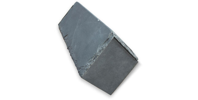 Mayan Natural Slate Block end Ridge – Slate Dry RealRidge - Grey Green