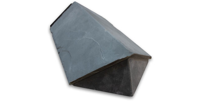 Mayan Natural Slate Hip End Ridge – Slate Dry RealRidge - Grey Green