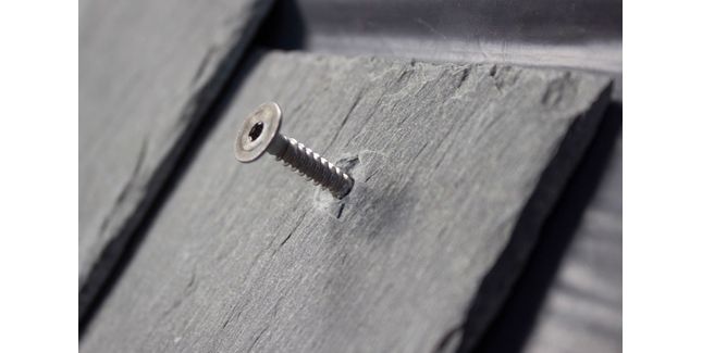 Mayan SlateFix Screws - Flat Head with Drill Bit
