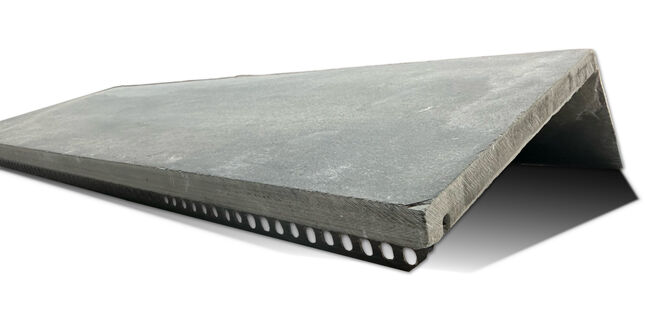 Mayan Apron RealRidge Graphite Square Edge Vented