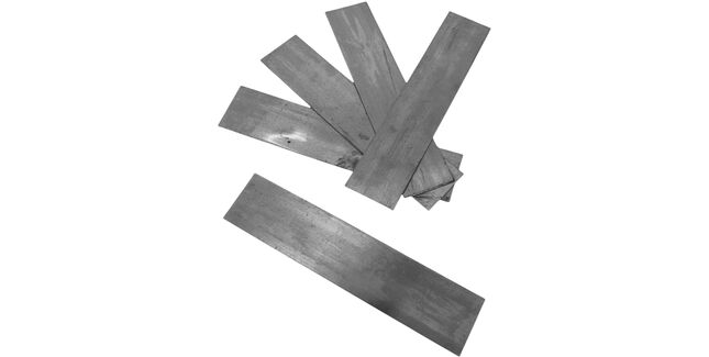 Metal Gutta Zinc Roof Ridge Strap 20mm x 150mm