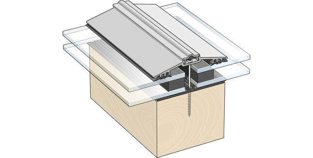 Solstice Capex 70 Glazing Bar &amp; Gasket