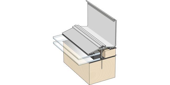 Solstice Capex 70 Wall Flashing Bar &amp; Gasket - 3m