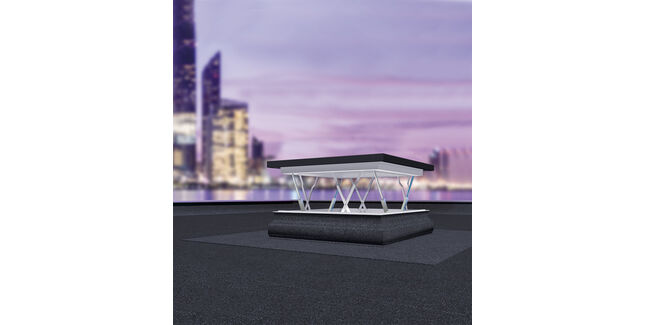 FAKRO Smoke Ventilation Flat Roof Window Kit (DSF-D)