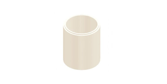 WT Knowles Flue Liner Straight (Round Tube)