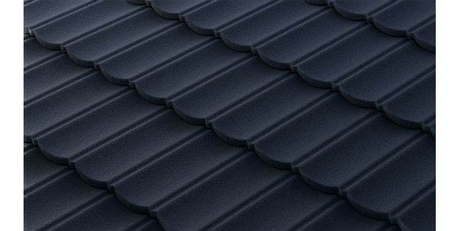 Metrotile - Metrobond 7 Pan Tile - Charcoal