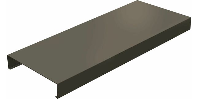 Alumasc Skyline Standard Sloping Coping 2m (includes fixing straps ...
