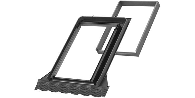 VELUX EW MK10 6000F Replacement Flashing for Single Tile Install (Includes Insulation &amp; BFX Underfelt Collar)  - 78cm x 160cm