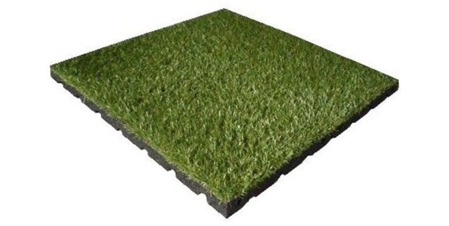 Castle Composites Grassflex Artificial Grass Rubber Tile