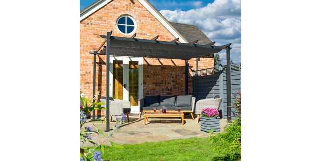 Rowlinson Venetian Grey Canopy 4x3