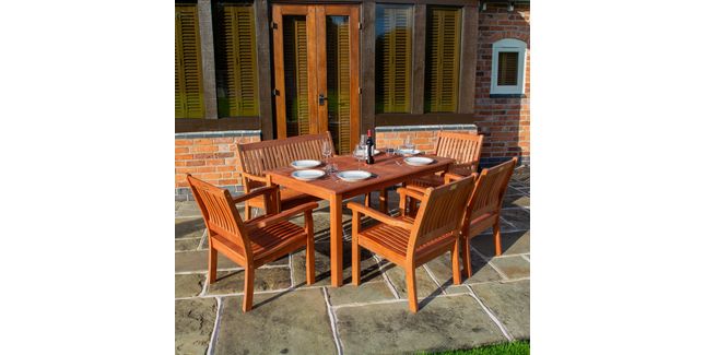 Rowlinson Willington Rectangular 6 Seat Set