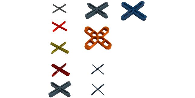 DEKS Landscaping General "X" shape tile spacers (Pack of 200)