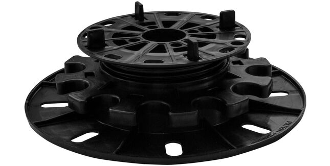 DEKS Landscaping Adjustable Pedestal Paving Polypropylene Black 4mm tile