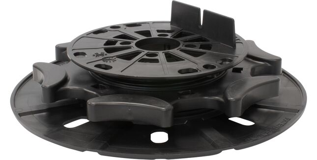 DEKS Landscaping Adjustable Pedestal Decking Polypropylene Black 4mm tile