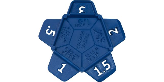 DEKS Landscaping Reusable Multi thickness Grout spacer for tiles (2mm) - Pack of 600