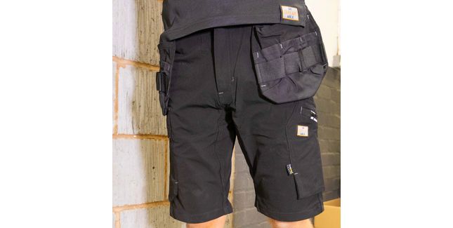 Unbreakable U240 Hawk 4 Way Stretch Shorts - Black