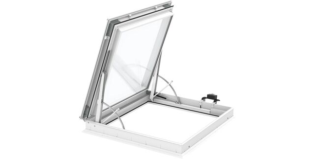VELUX CXU 150100 0225K01 Exit Flat Roof Window Base, 3 Layer Glazing, PU Frame,  150cm x 100cm