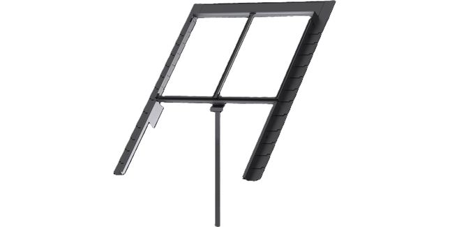 VELUX EFL MK06 2022B Slate Flashing, Twin Install VFE/VIU, Grey, 18mm Gap, +BDX, 78cm x 118cm