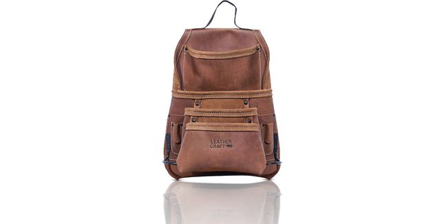 Leathercraft Brown Oil Tan 4 Pocket Pouch