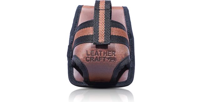 Leathercraft Brown Oil Tan Tape Holder